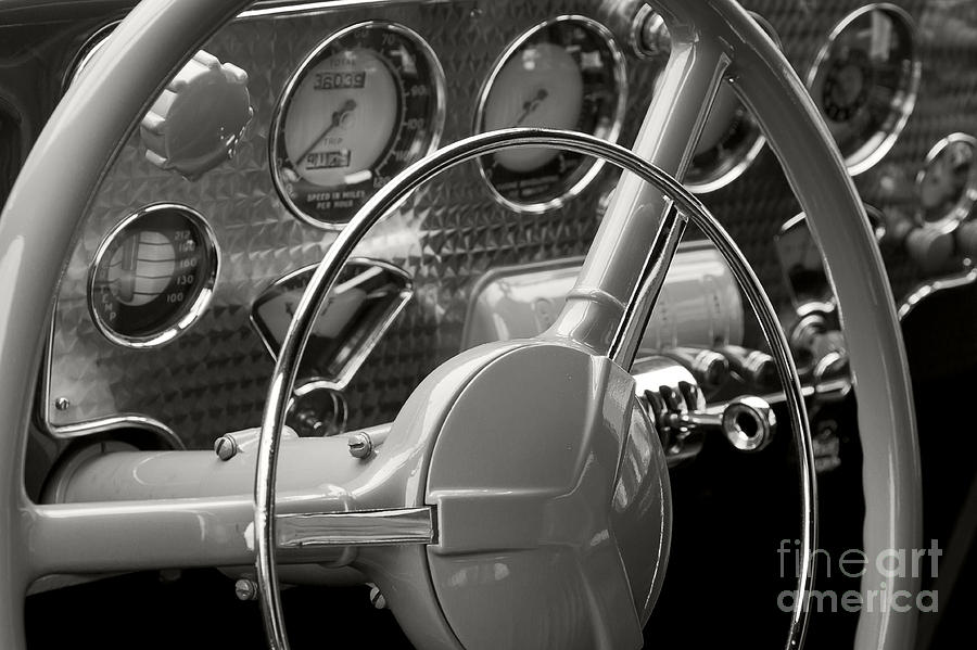 1937 Cord Dash Photograph by Dennis Hedberg