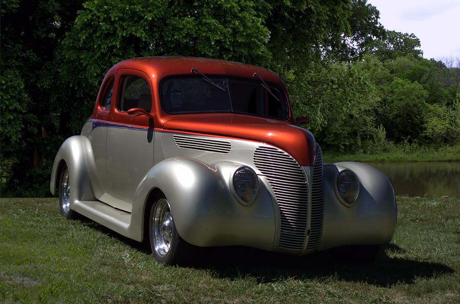 1938 Ford Coupe Hot Rod Photograph by Tim McCullough