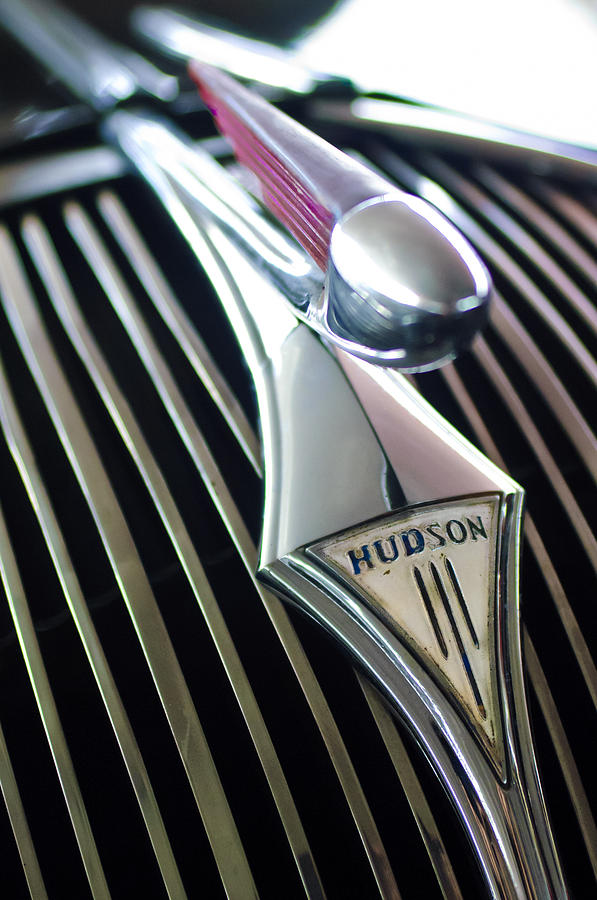 1937 Hudson Terraplane Sedan Hood Ornament #2 Photograph by Jill Reger