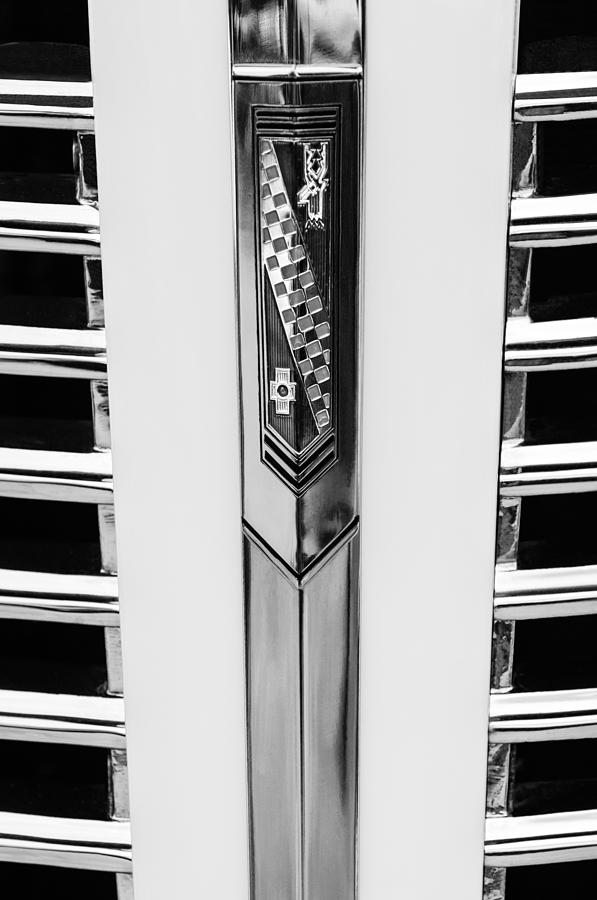 1938 Buick Coupe Grille Emblem Photograph by Jill Reger
