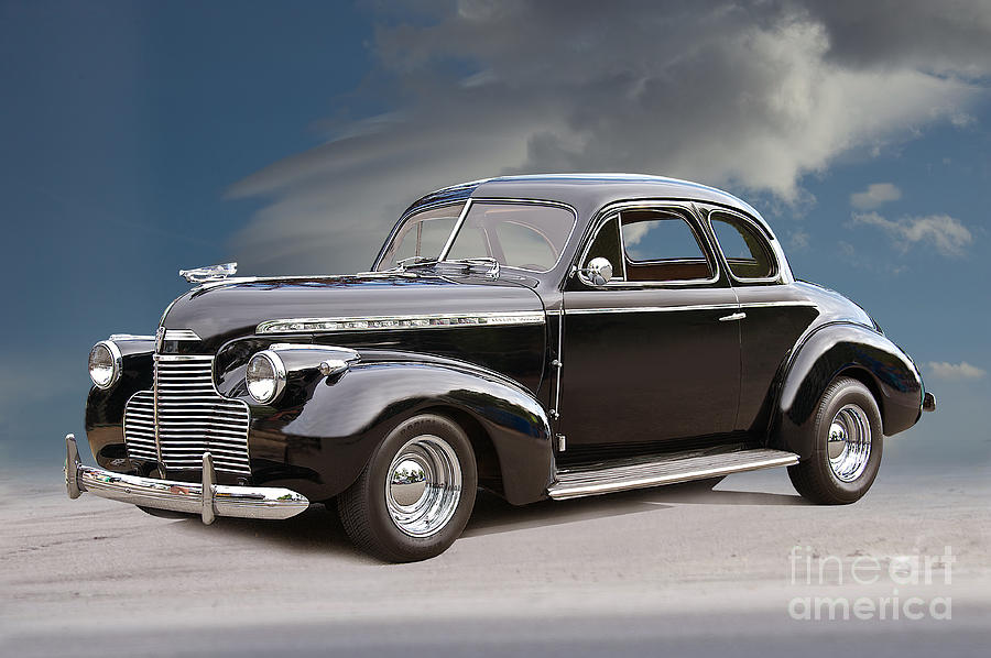 1940 Chevrolet Special Deluxe Coupe Photograph by Dave Koontz