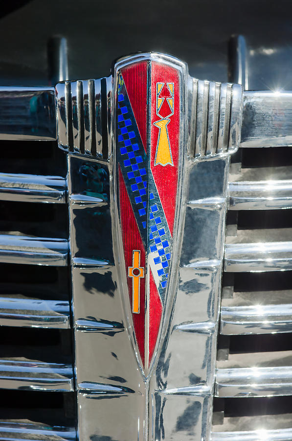 1941 Buick Eight Special Emblem Photograph by Jill Reger