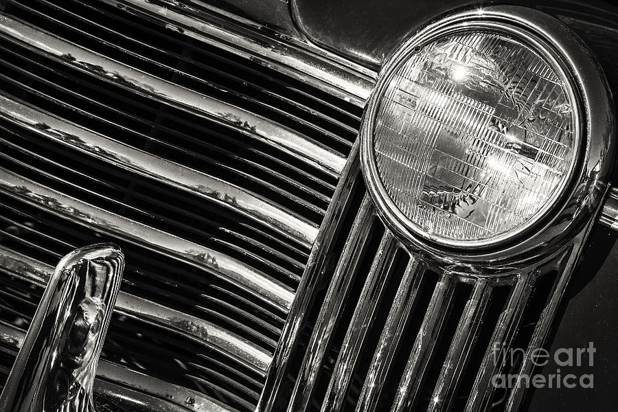 1941 Oldsmobile Monotone Photograph by Dennis Hedberg