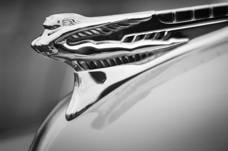 1946 Desoto Hood Ornament Photograph by Jill Reger