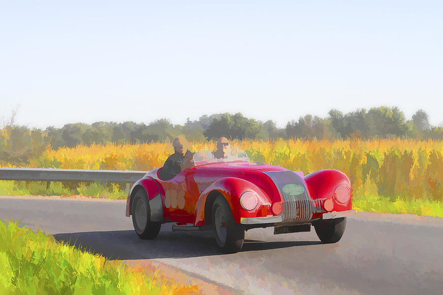 1947 Allard K1 roadster Photograph by Jack R Perry