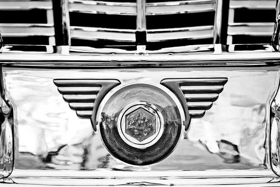 1947 Packard Grille Emblem Photograph by Jill Reger