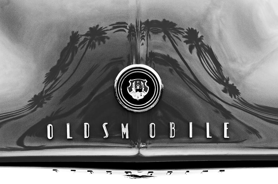 1948 Oldsmobile Hood Emblem Photograph by Jill Reger