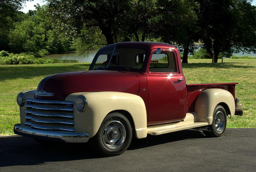 1950 Chevrolet Custom Pickup #2 Photograph by Tim McCullough