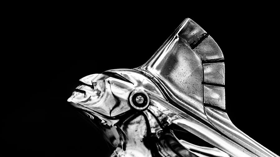 1951 Pontiac Silver Streak Hood Ornament Photograph by Randy Scherkenbach