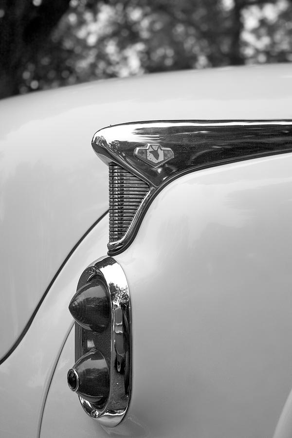 Hot Rod Emblem Photograph - 1952 Buick Eight Tail Light by Brooke Roby