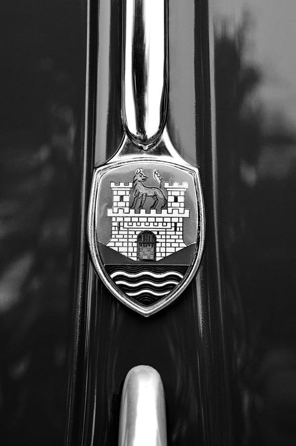 1952 Volkswagen VW Emblem #2 Photograph by Jill Reger