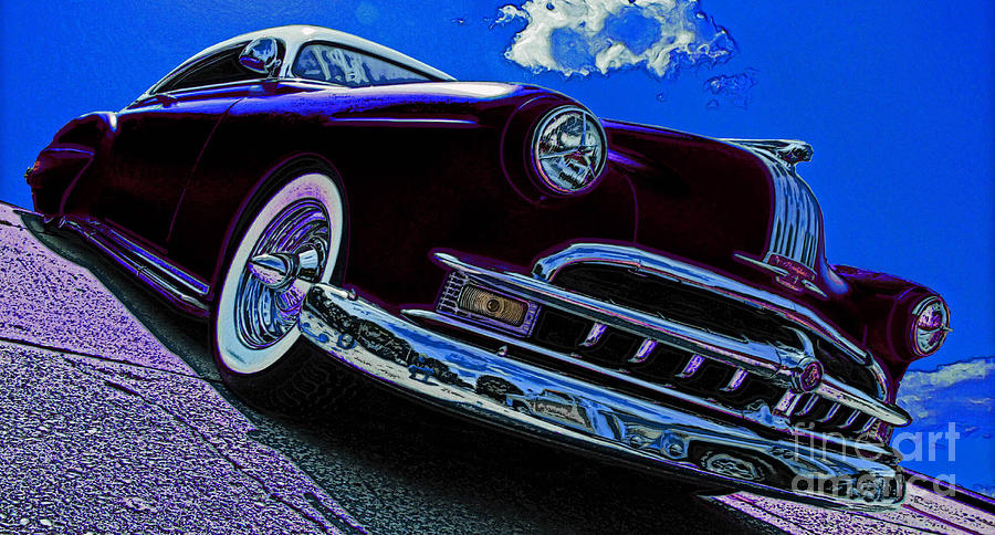 1953 Pontiac Silver Streak Digital Art by David Caldevilla