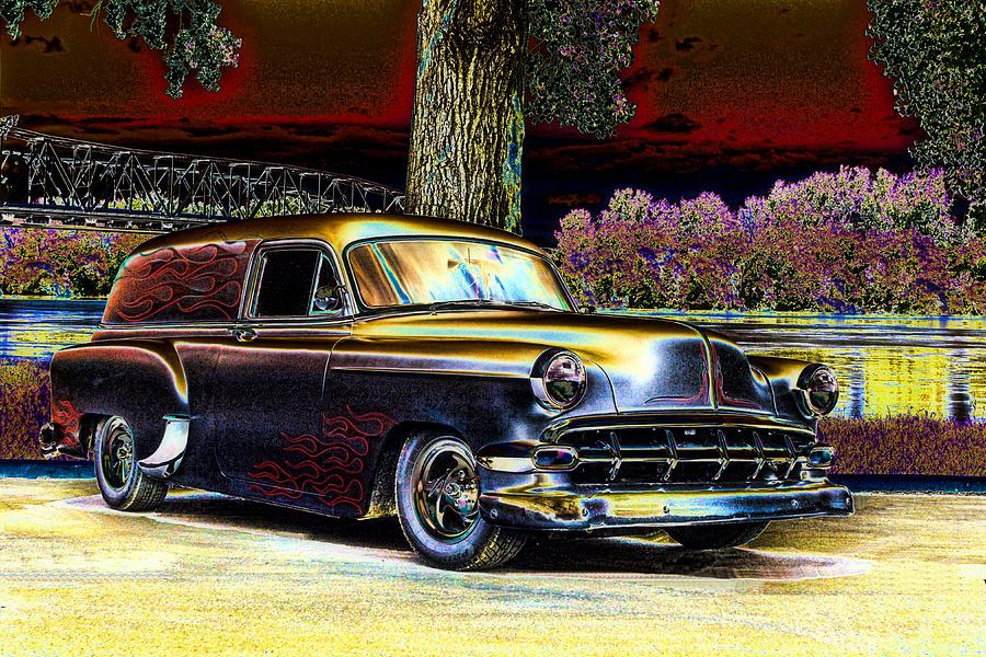 1954 Photograph - 1954 Chevrolet Sedan Delivery by Tim McCullough