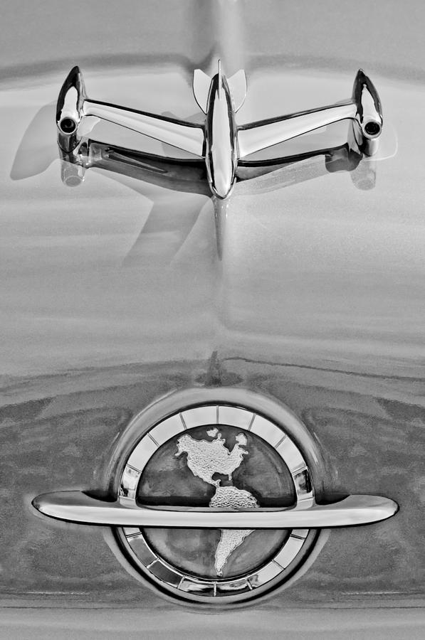 1954 Oldsmobile Super 88 Hood Ornament Photograph by Jill Reger