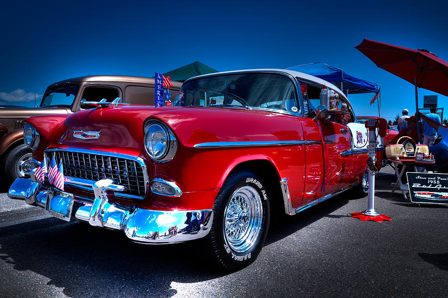 1955 Chevrolet Bel Air #2 Photograph by David Patterson