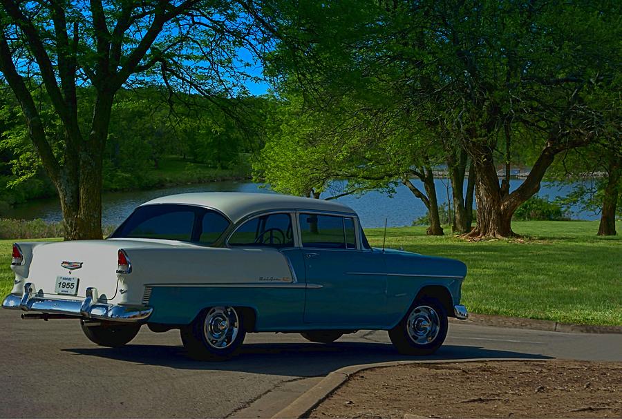 1955 Chevrolet Bel Air Photograph by Tim McCullough