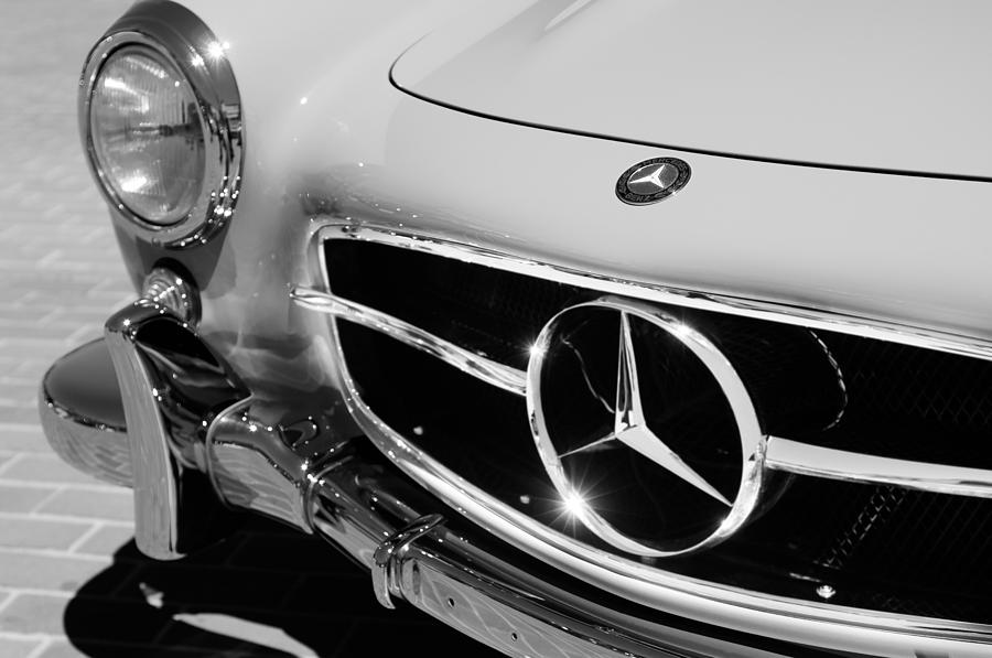 Mercedes-Benz 190SL Emblem Tote Bag