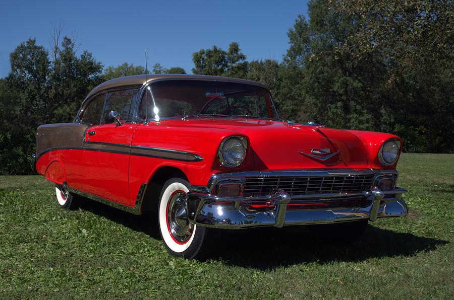 1956 Chevrolet Bel Air Photograph by Tim McCullough