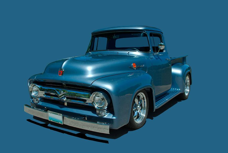 1956 Ford F100 Pickup Truck Photograph by Tim McCullough