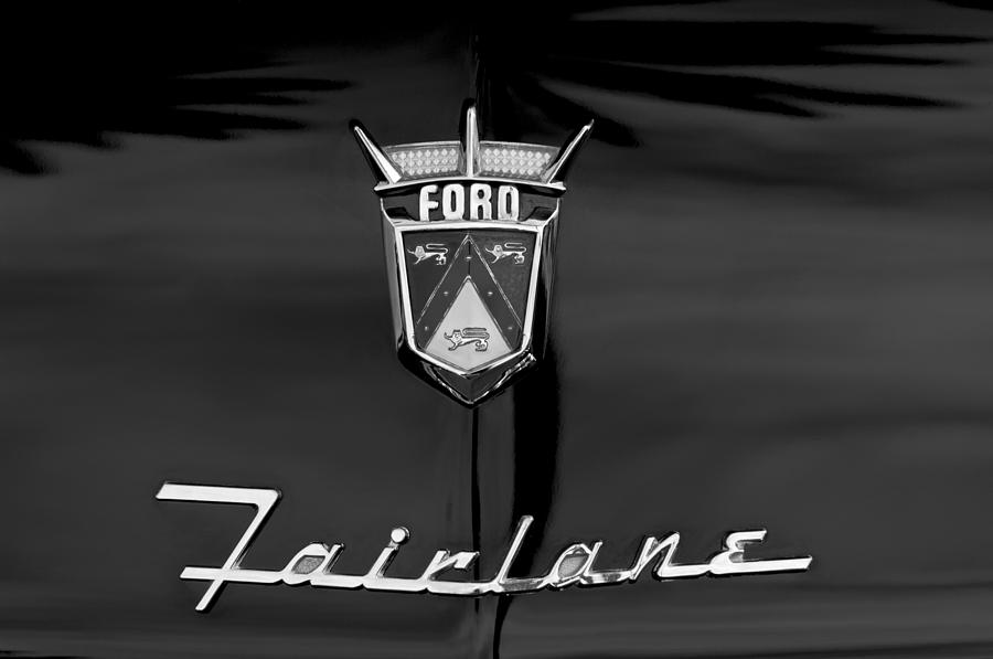 1956 Ford fairlane emblems #2