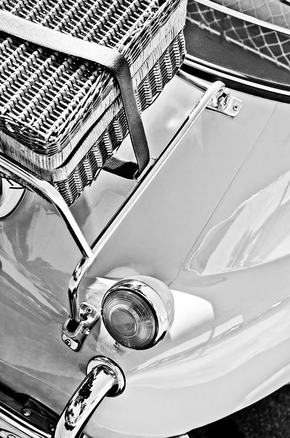1957 BMW Isetta 300 Motocoupe Taillight Photograph by Jill Reger