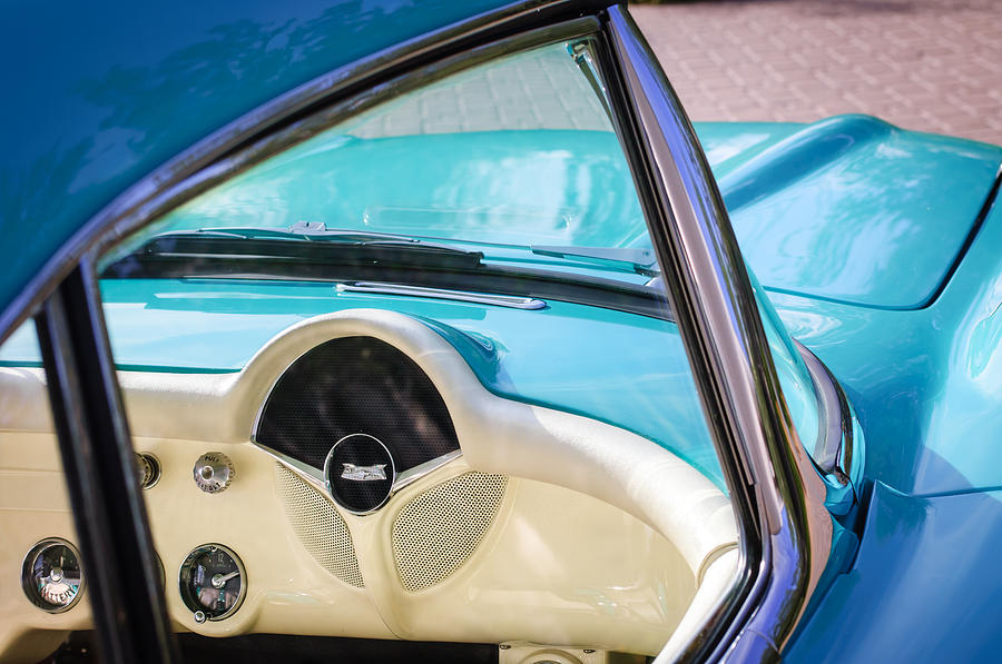 1957 Chevrolet Corvette Dashboard Photograph by Jill Reger - Fine Art ...