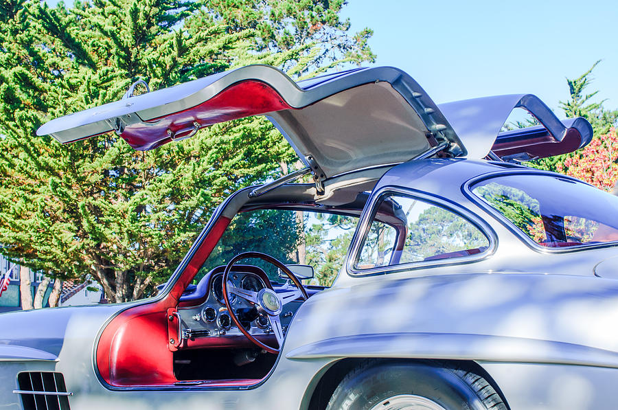 1957 Mercedes-benz Gullwing Photograph By Jill Reger - Fine Art America