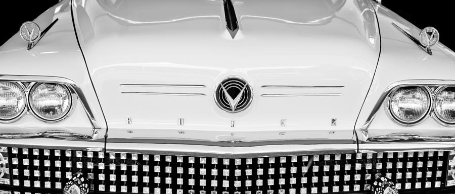 1958 Buick Hood Emblem Photograph by Jill Reger