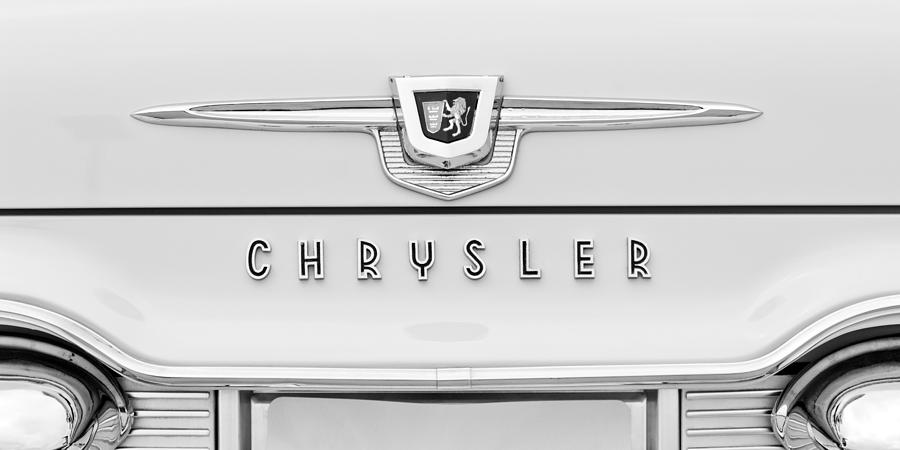 1959 Chrysler New Yorker Emblem Photograph by Jill Reger