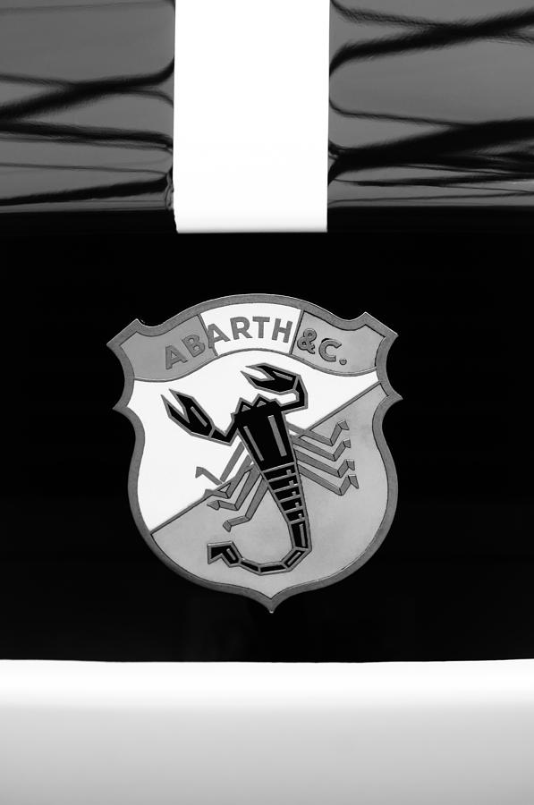 1961 Fiat-Abarth 1000 Bialbero GT Competition Coupe Emblem Photograph by Jill Reger