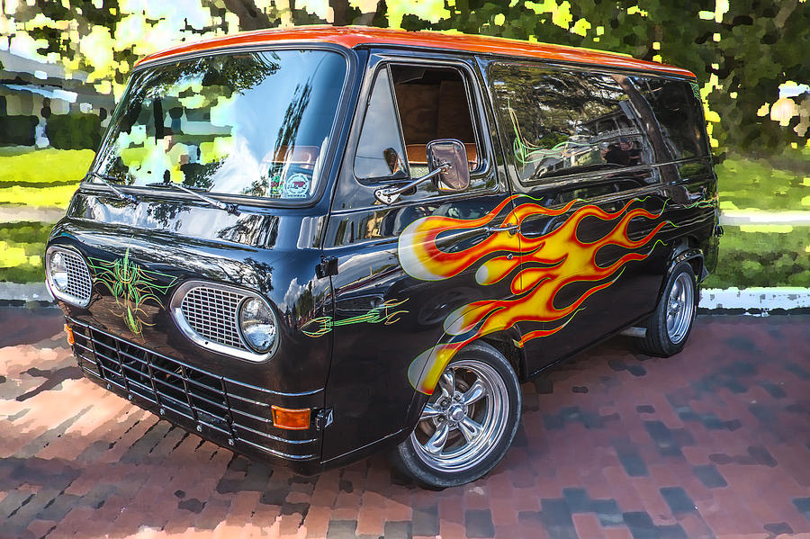 1962 Ford Econoline Van  Photograph by Rich Franco