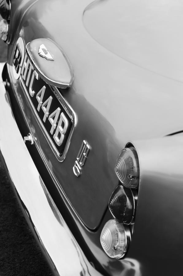 Car Photograph - 1964 Aston Martin DB5 Coupe Taillight by Jill Reger