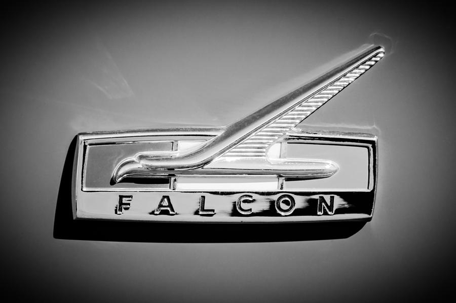 1964 Ford Falcon Emblem Photograph by Jill Reger