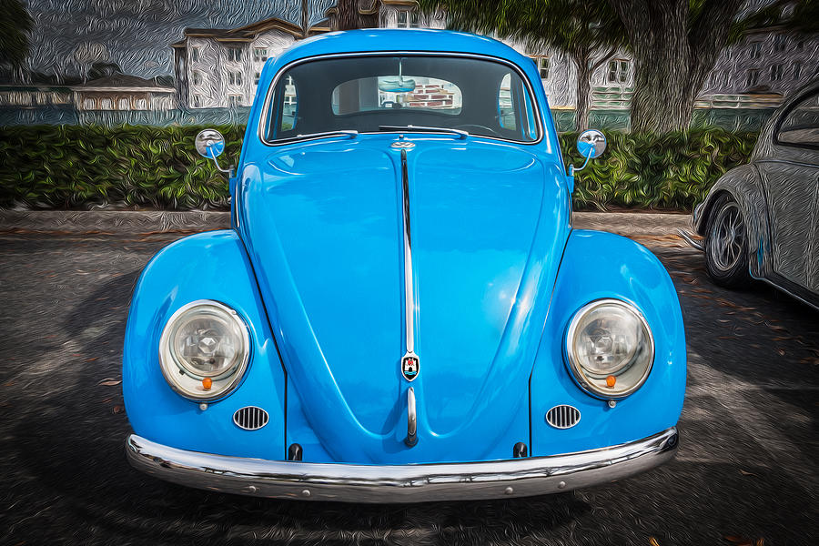 1964 Volkswagen Beetle VW Bug Photograph by Rich Franco