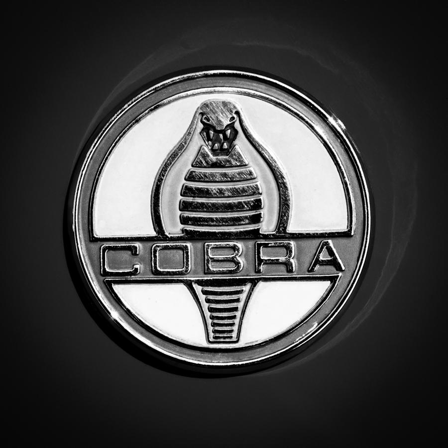 1965 Shelby Cobra Roadster 289 Emblem Photograph by Jill Reger