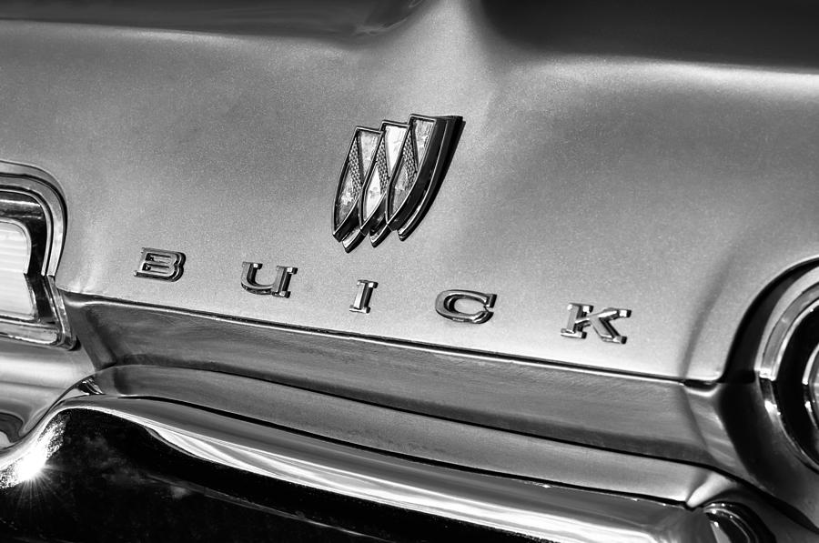 1967 Buick LeSabre Grille Emblem Photograph by Jill Reger
