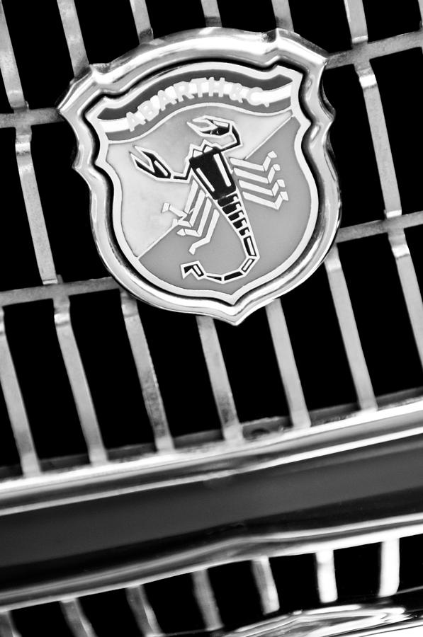 1967 Fiat Abarth 1000 Otr Emblem Photograph by Jill Reger