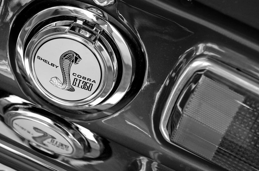 1968 Ford Mustang - Shelby Cobra GT 350 Taillight and Gas Cap Photograph by Jill Reger