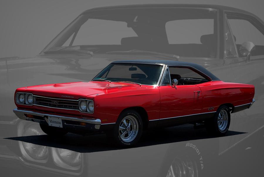 1969 Photograph - 1969 Plymouth GTX 440 Magnum by Tim McCullough