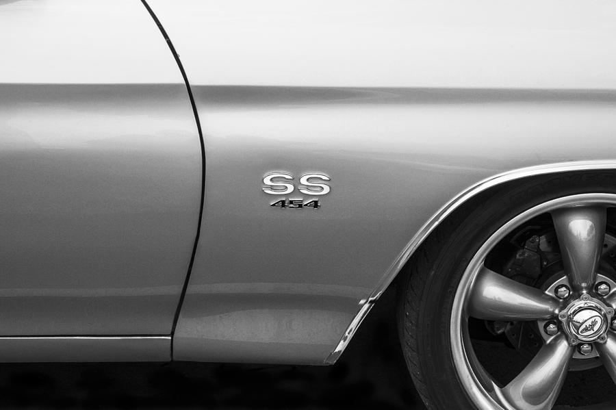 Vintage Photograph - 1970 Chevy Chevelle 454 SS  by Rich Franco