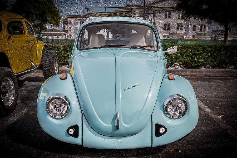 1974 Volkswagen Beetle VW Bug   Photograph by Rich Franco