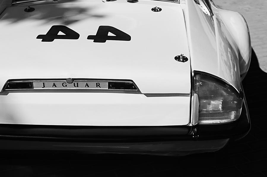 1978 Jaguar XJ-S Group 44 Trans-AM Race Car Taillight Emblem Photograph by Jill Reger
