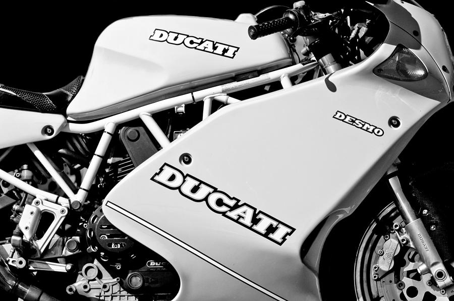 1993 Ducati 900 Superlight Motorcycle Photograph by Jill Reger