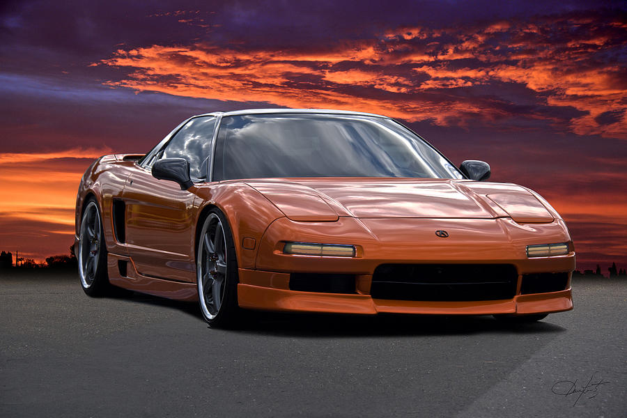 1996 Acura NSX Photograph by Dave Koontz - Pixels
