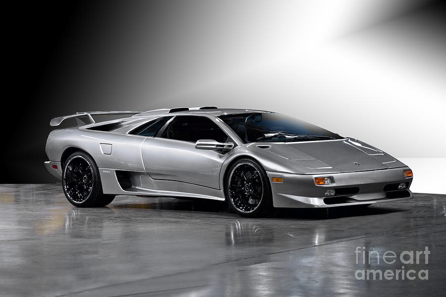 1998 Lamborghini Diablo SV Photograph by Dave Koontz - Pixels