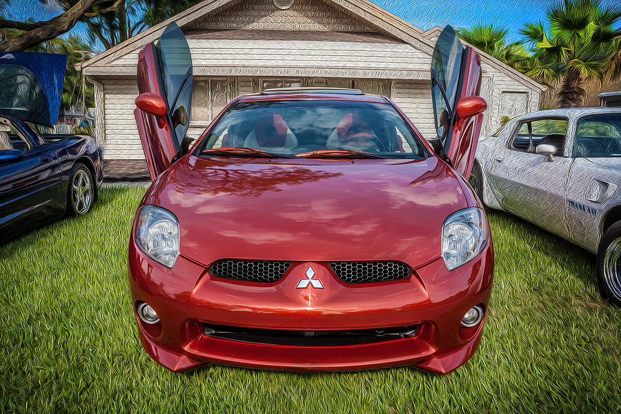 2006 Mitsubishi Eclipse GT V6 Painted #1 Photograph by Rich Franco
