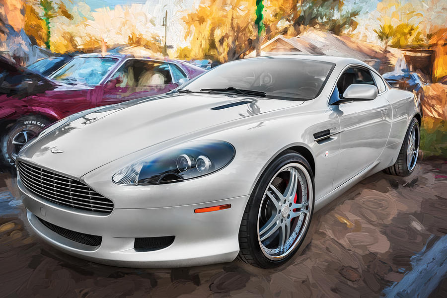 2007 Aston Martin DB9 Coupe Painted  Photograph by Rich Franco