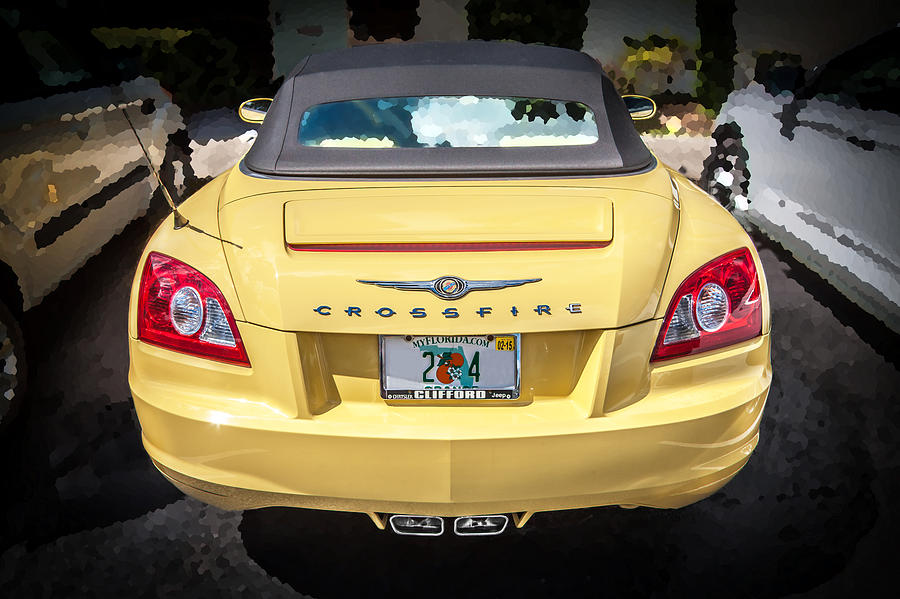 Transportation Photograph - 2008 Chrysler Crossfire Convertible  #1 by Rich Franco
