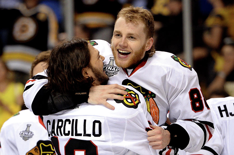 Patrick Kane Photograph - 2013 Nhl Stanley Cup Final - Game Six #1 by Harry How