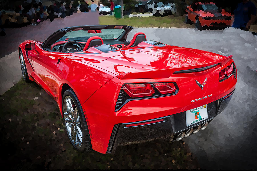 2014 Chevrolet Corvette C7  #1 Photograph by Rich Franco